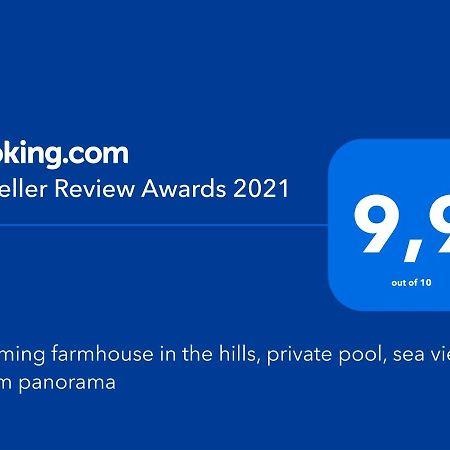 Charming Farmhouse In The Hills, Private Pool, Sea View, Dream Panorama Camaiore Eksteriør bilde