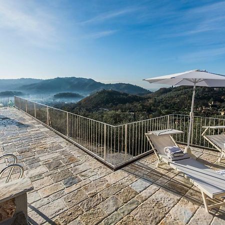 Charming Farmhouse In The Hills, Private Pool, Sea View, Dream Panorama Camaiore Eksteriør bilde