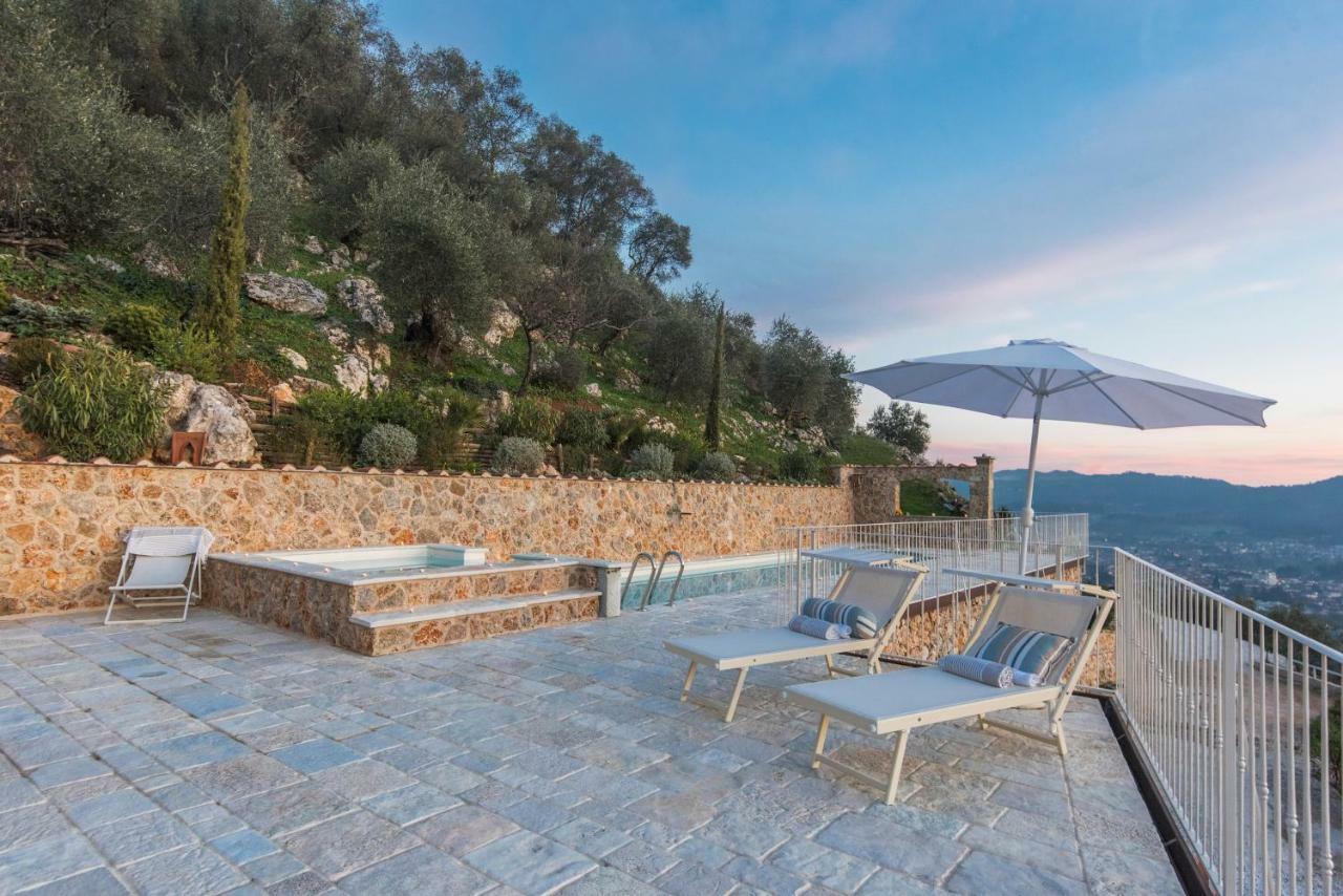 Charming Farmhouse In The Hills, Private Pool, Sea View, Dream Panorama Camaiore Eksteriør bilde