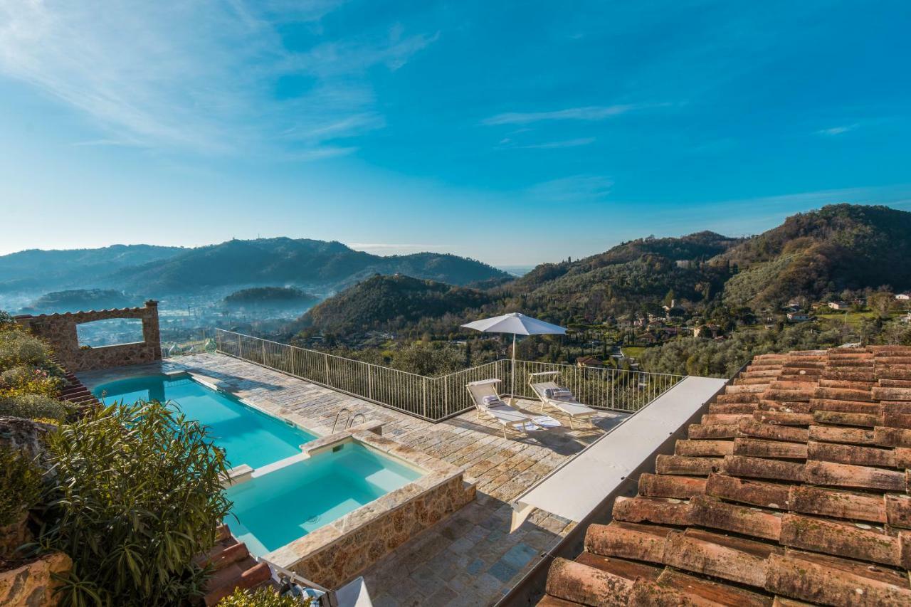 Charming Farmhouse In The Hills, Private Pool, Sea View, Dream Panorama Camaiore Eksteriør bilde
