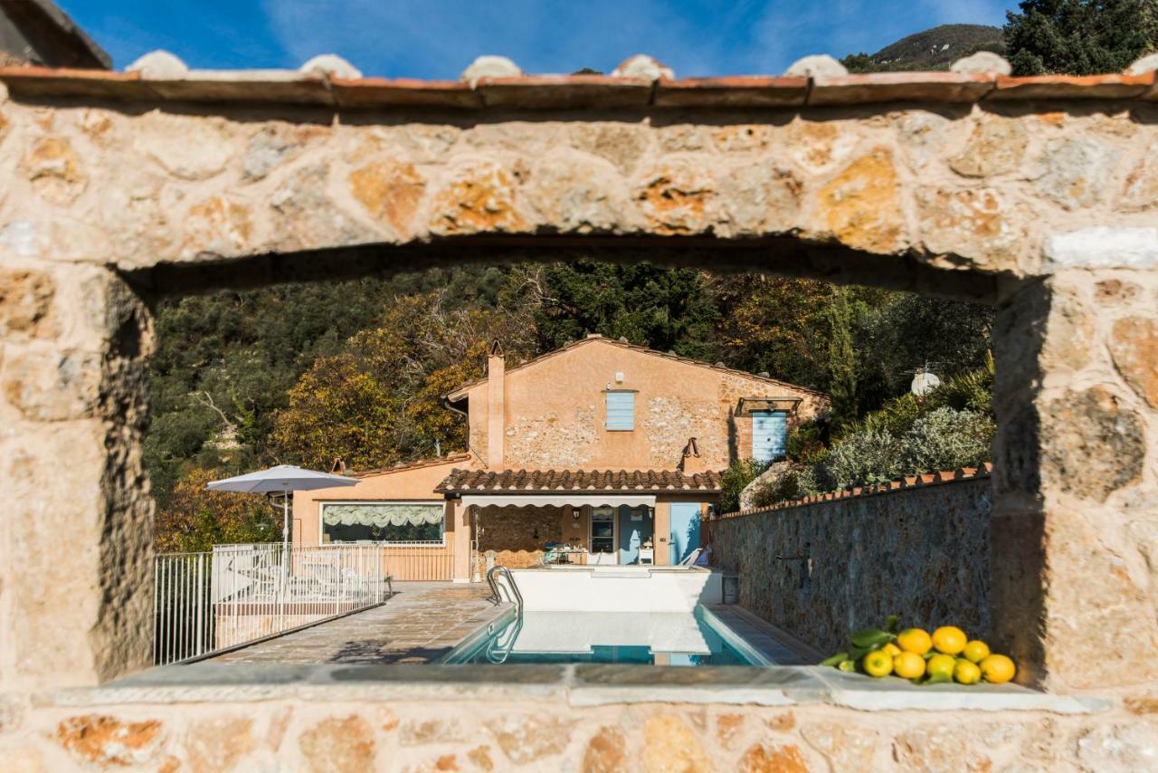 Charming Farmhouse In The Hills, Private Pool, Sea View, Dream Panorama Camaiore Eksteriør bilde